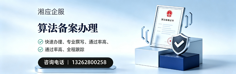 宣城算法备案申报服务