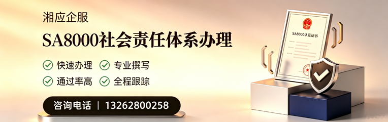 宣城SA8000社会责任体系认证服务