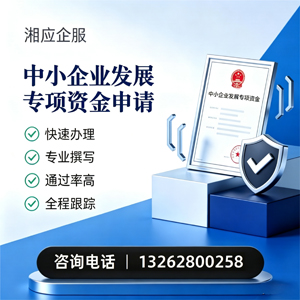 宣城中小企业发展专项资金申报服务